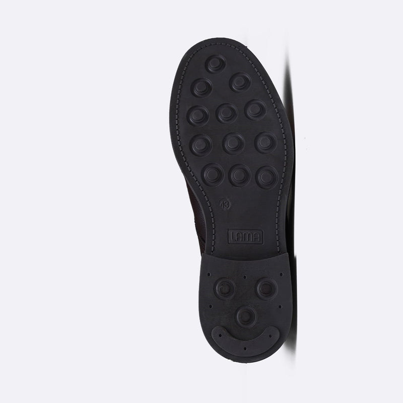 LACE UP LEATHER CHUKKA BOOT