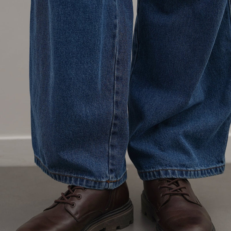 CHUNKY LEATHER BIKER BOOTS