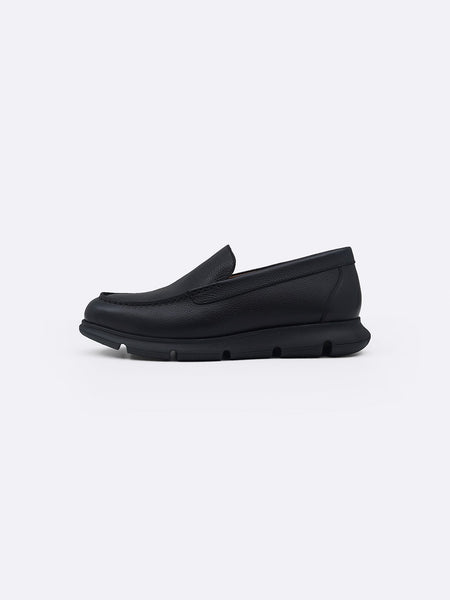 AIR-SOLE LEATHER LOAFERS