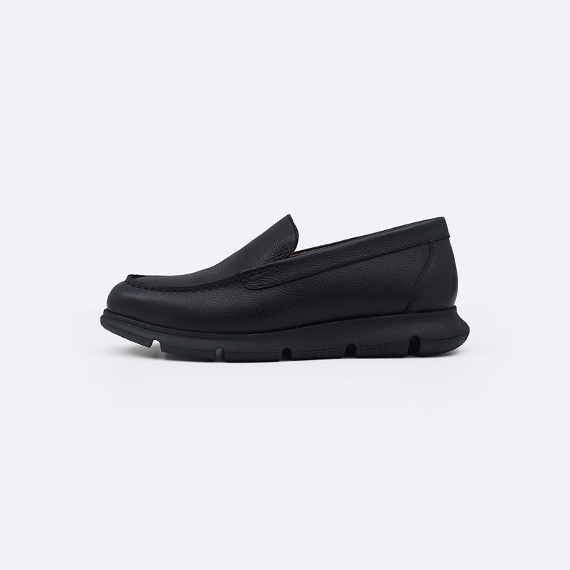 AIR-SOLE LEATHER LOAFERS