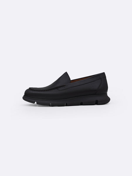 AIR-SOLE LEATHER LOAFERS