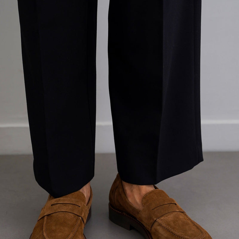 SUEDE LEATHER LOAFERS