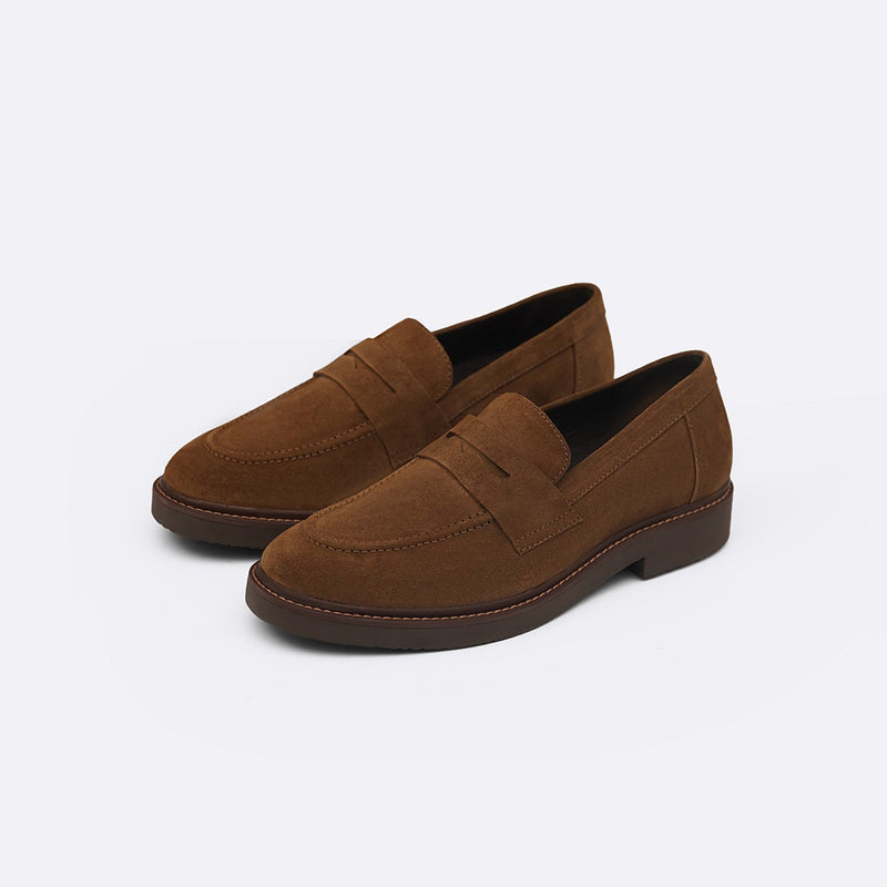 SUEDE LEATHER LOAFERS