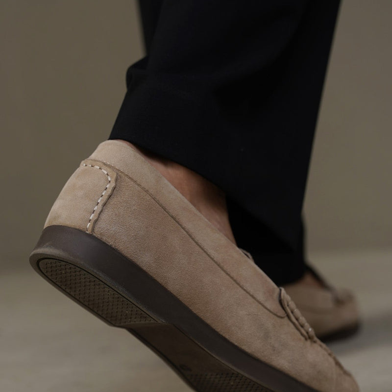 GOAT SUEDE LEATHER LOAFERS
