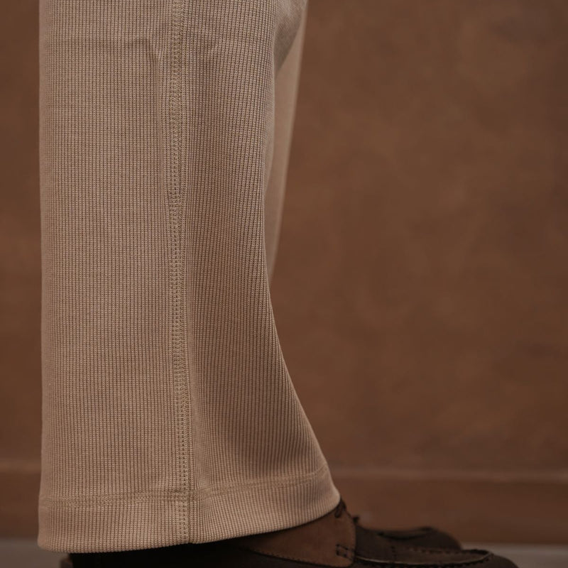 LEATHER MOC-TOE SHOES