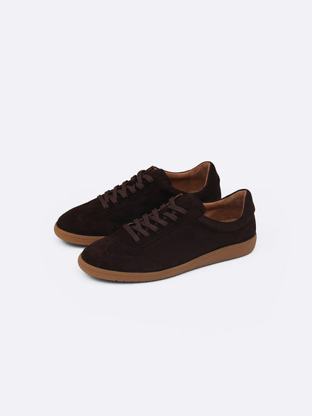 STREETWEAR LOW-TOP LEATHER SNEAKERS