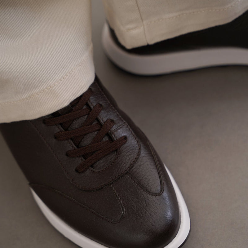 AIR LEATHER SNEAKERS