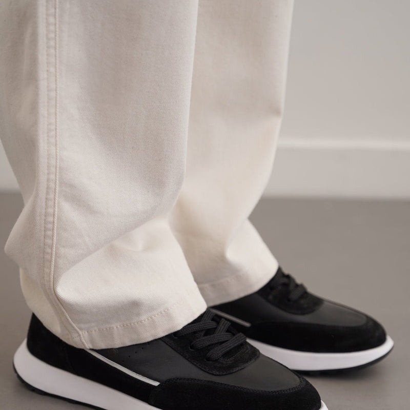 AIR LEATHER SNEAKERS