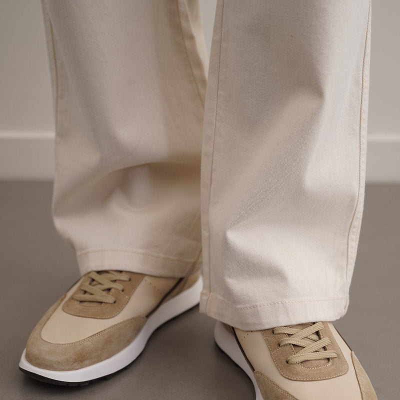 AIR LEATHER SNEAKERS