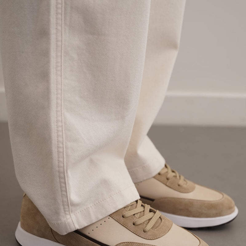 AIR LEATHER SNEAKERS