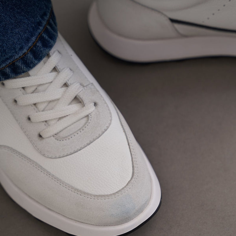 AIR LEATHER SNEAKERS