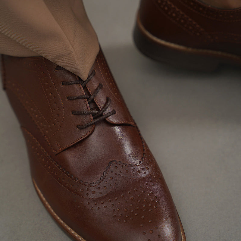 FORMAL LEATHER BROGUES
