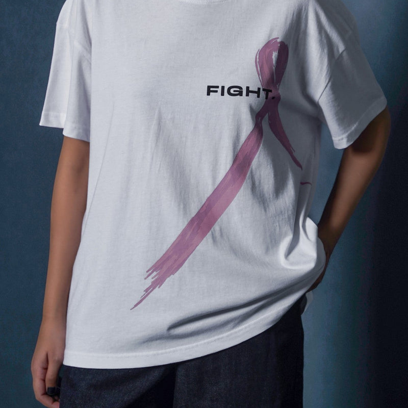 PINK RIBBON TEE