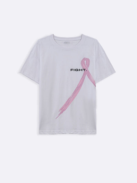 PINK RIBBON TEE