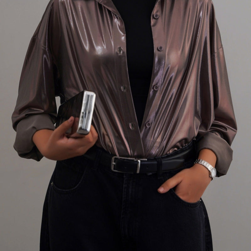 RETRO METALLIC SHIRT