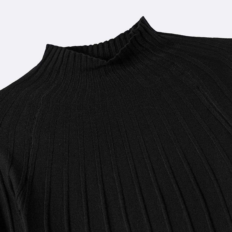 RIBBED BODYCON SWEATER