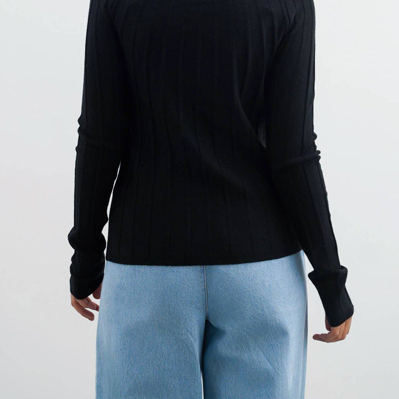 RIBBED BODYCON SWEATER