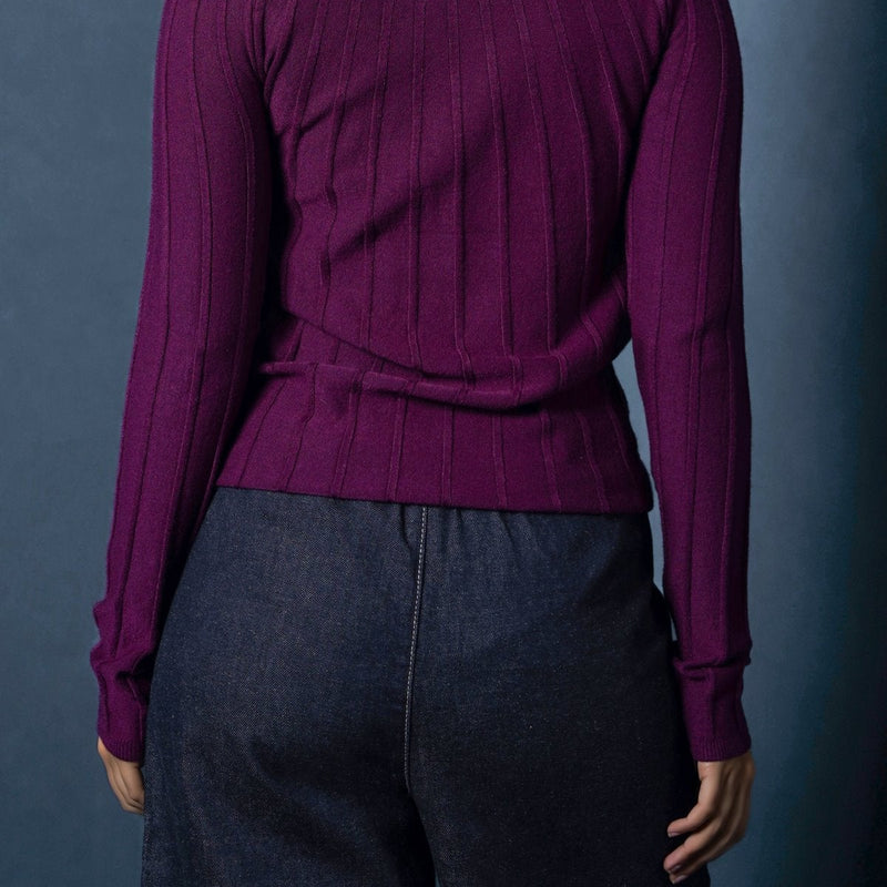 RIBBED BODYCON SWEATER