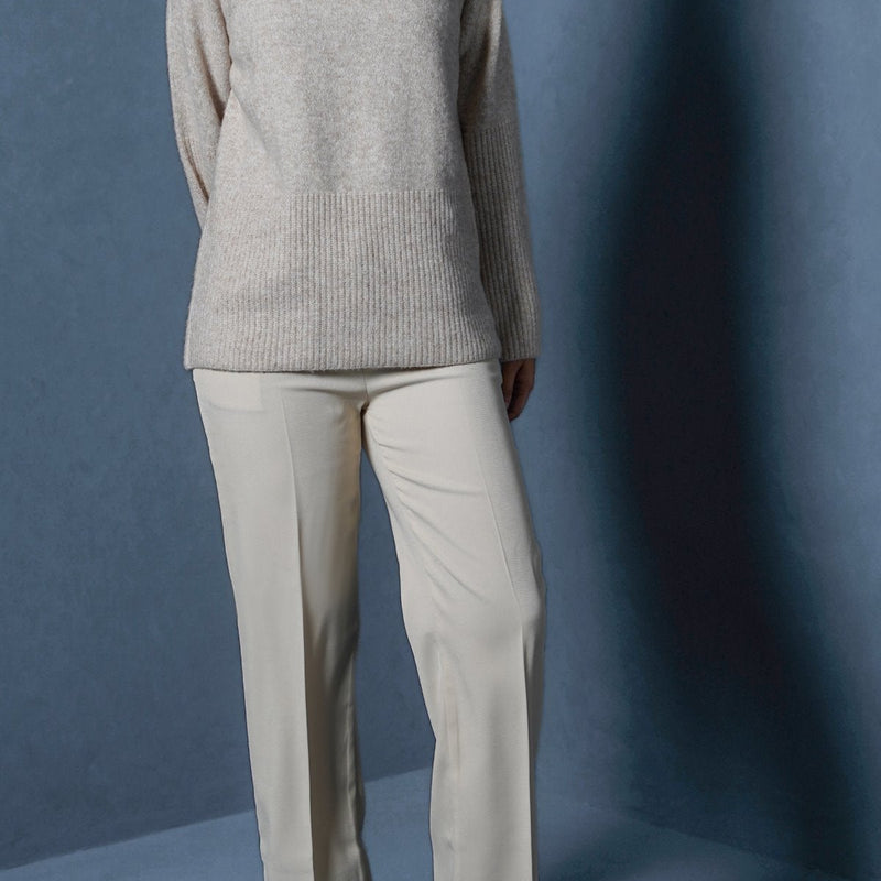 MOROCCO RIB SLEEVE SWEATER