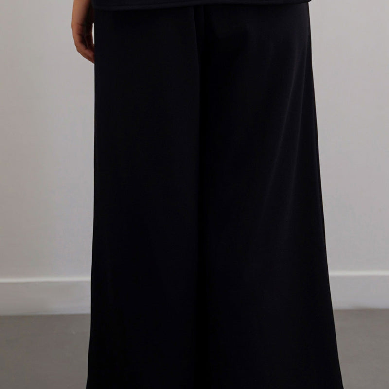 TWILL TEXTURED CULOTTES