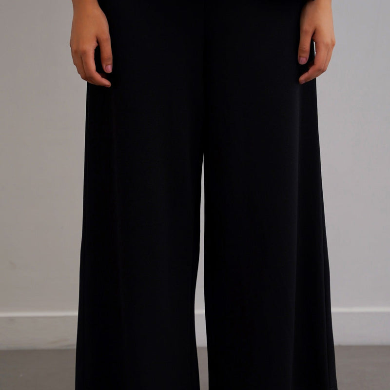 TWILL TEXTURED CULOTTES