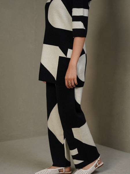 COLORBLOCK SWEATER PANTS