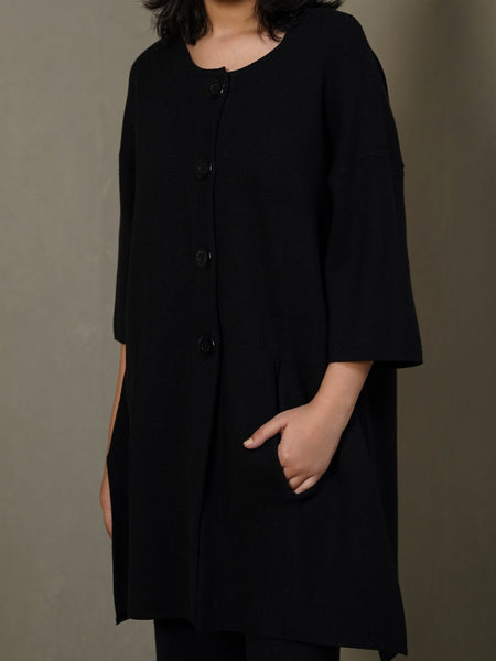 BUTTON KNIT CARDIGAN