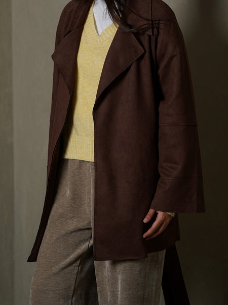ARLO SUEDE TRENCH