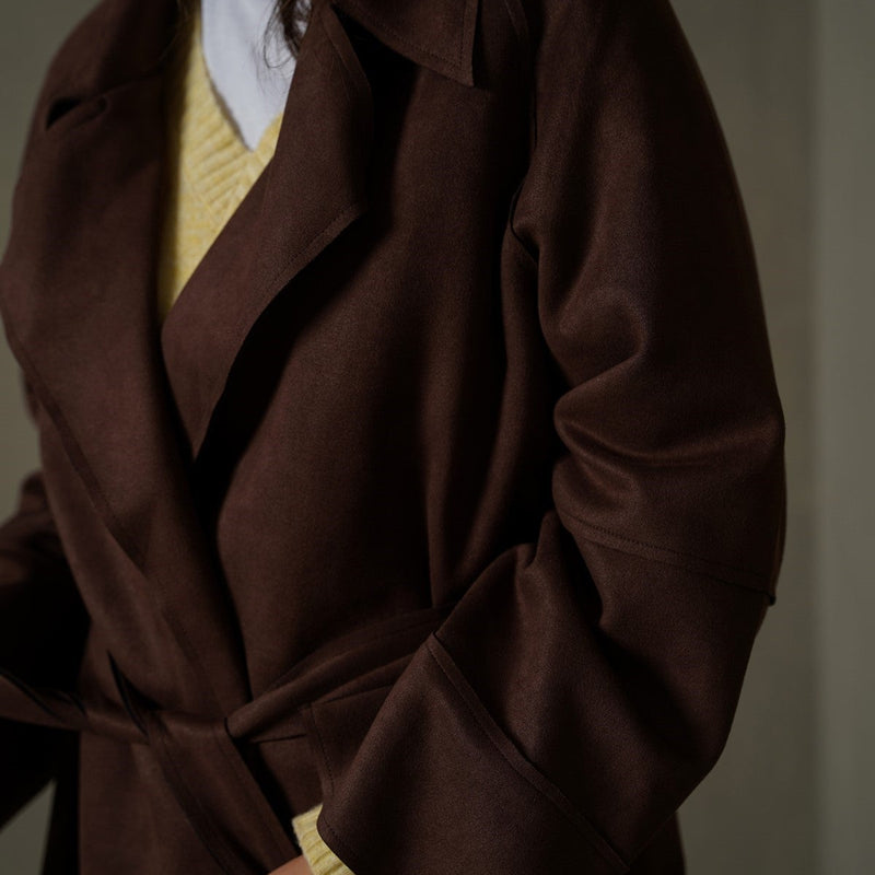 ARLO SUEDE TRENCH