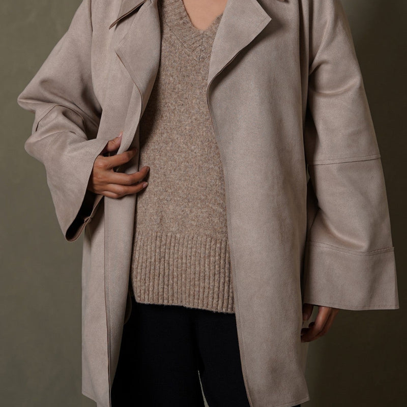 ARLO SUEDE TRENCH
