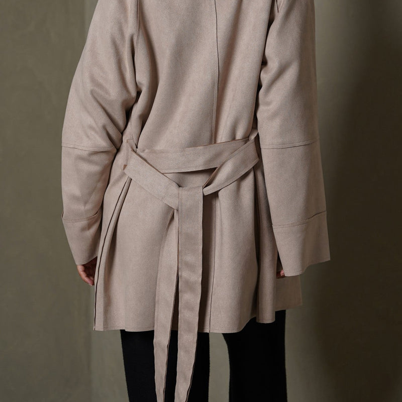 ARLO SUEDE TRENCH