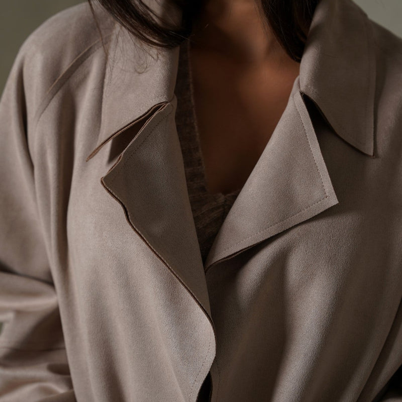 ARLO SUEDE TRENCH