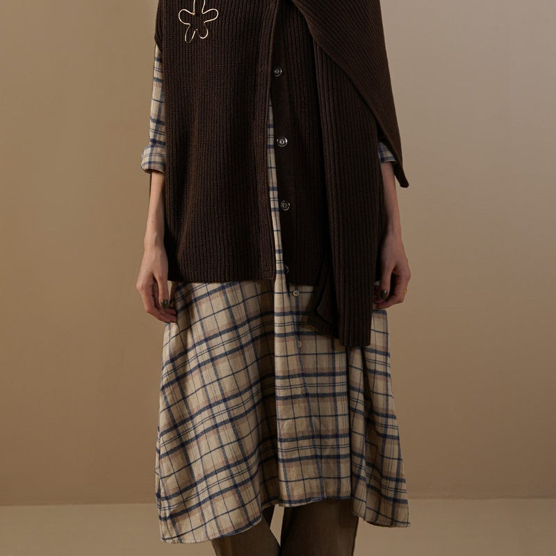 SHAWL COLLAR CARDIGAN