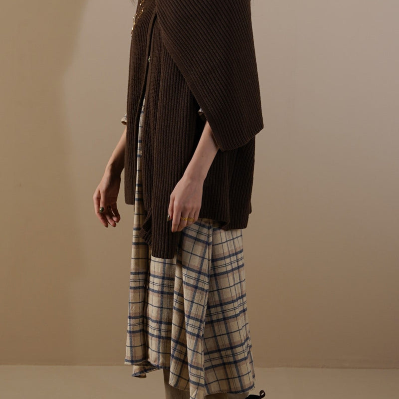 SHAWL COLLAR CARDIGAN