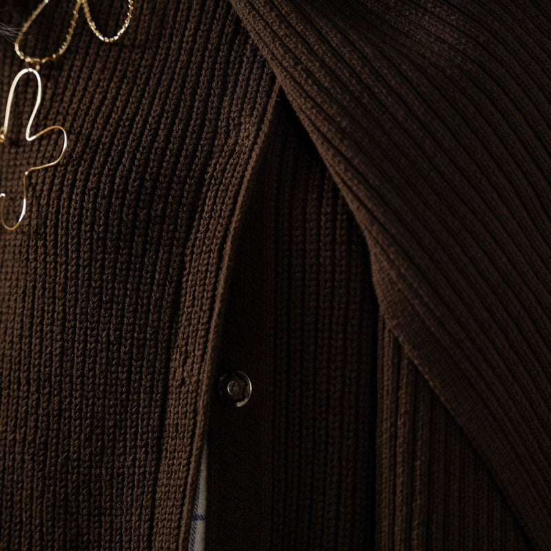 SHAWL COLLAR CARDIGAN