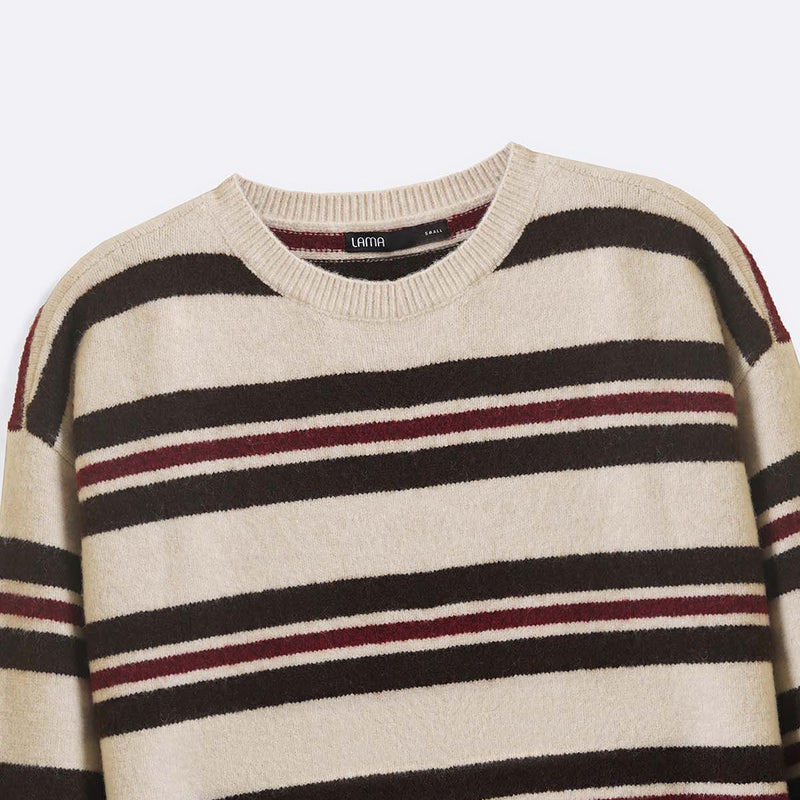 CAMPUS STRIPE SWEATER