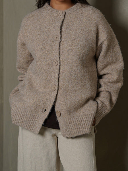TEDDY KNIT CARDIGAN