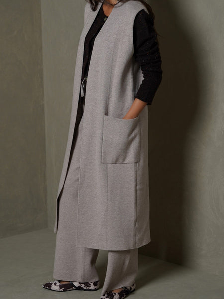 WEEKEND SLEEVELESS CARDIGAN
