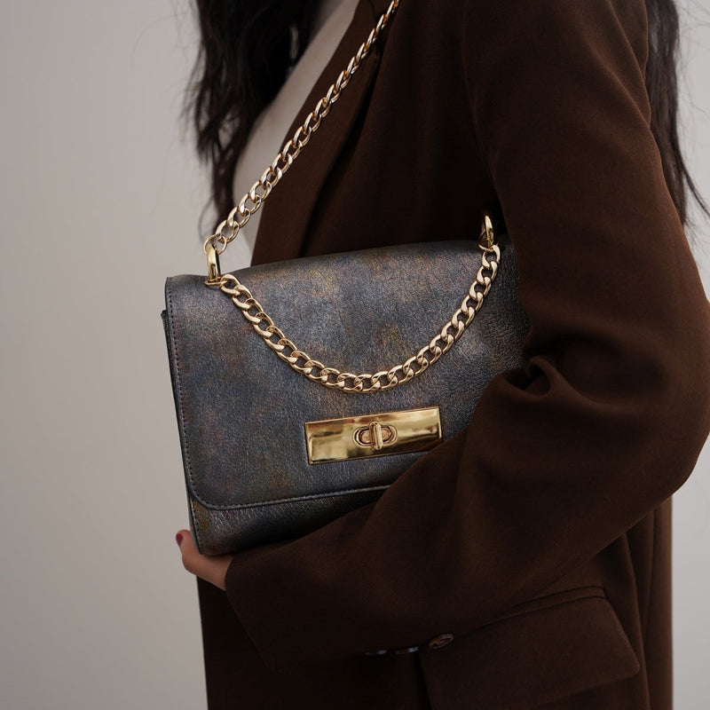 MERMAID BAG IN GENUINE LEATHER