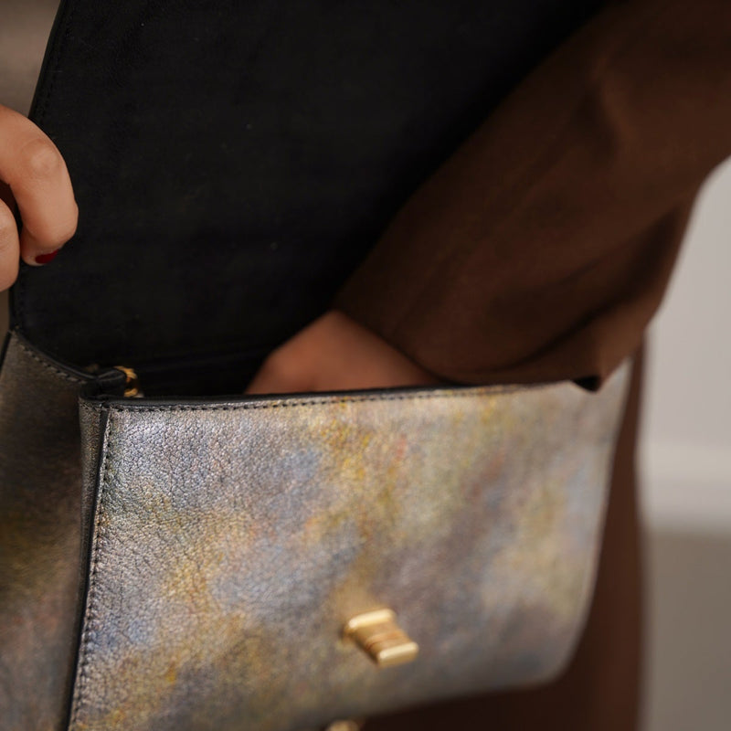 MERMAID BAG IN GENUINE LEATHER