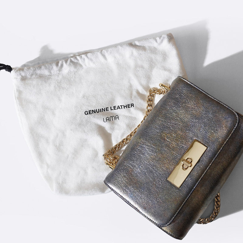 MERMAID BAG IN GENUINE LEATHER