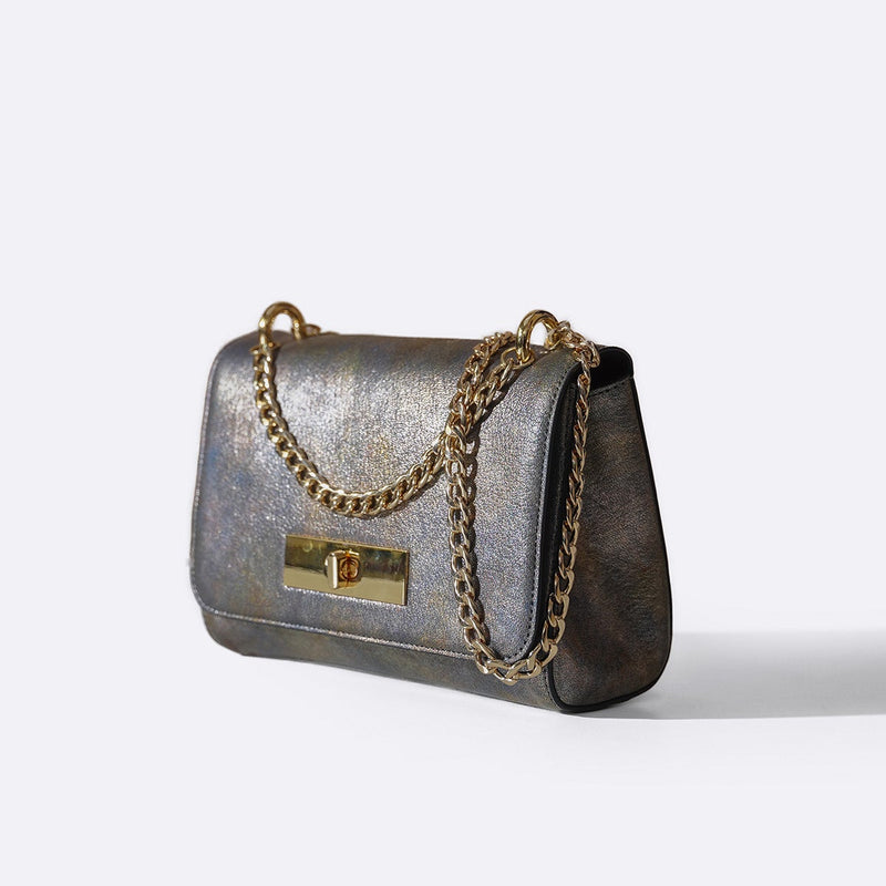 MERMAID BAG IN GENUINE LEATHER