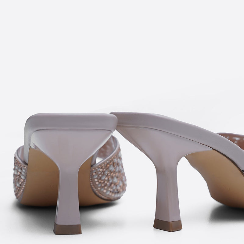 GLITTER BEAD STILETTOS