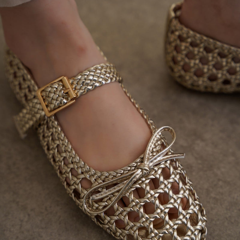 ASHBY WOVEN PUMPS