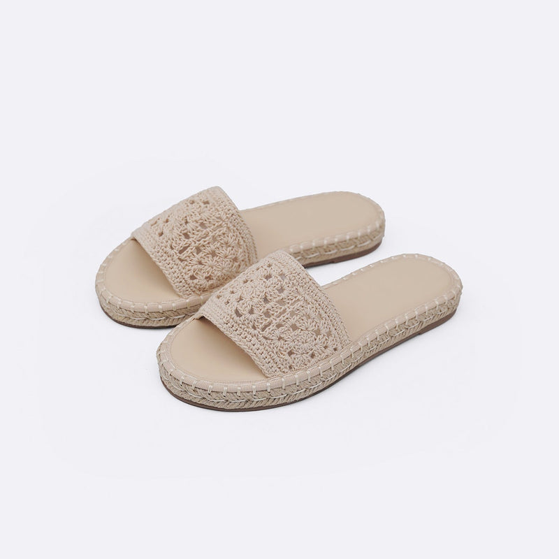 ROMA WOVEN SLIDES