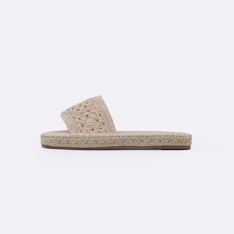 ROMA WOVEN SLIDES