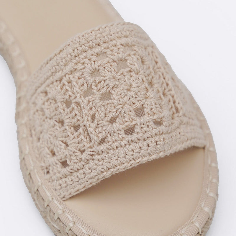 ROMA WOVEN SLIDES