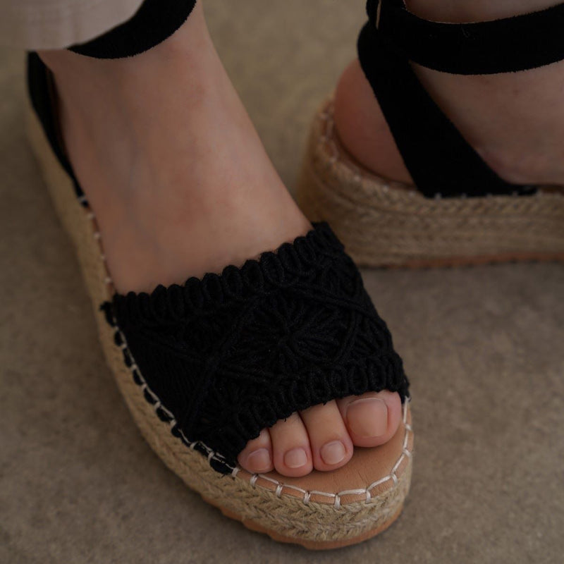 RUE WOVEN SANDALS