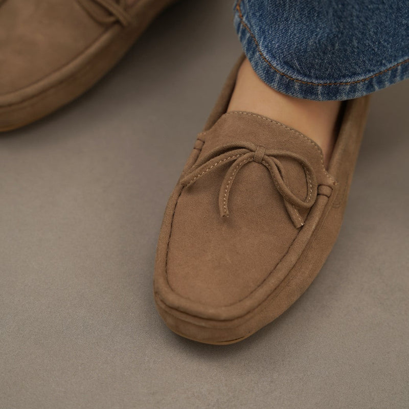 REAL LEATHER LOAFERS