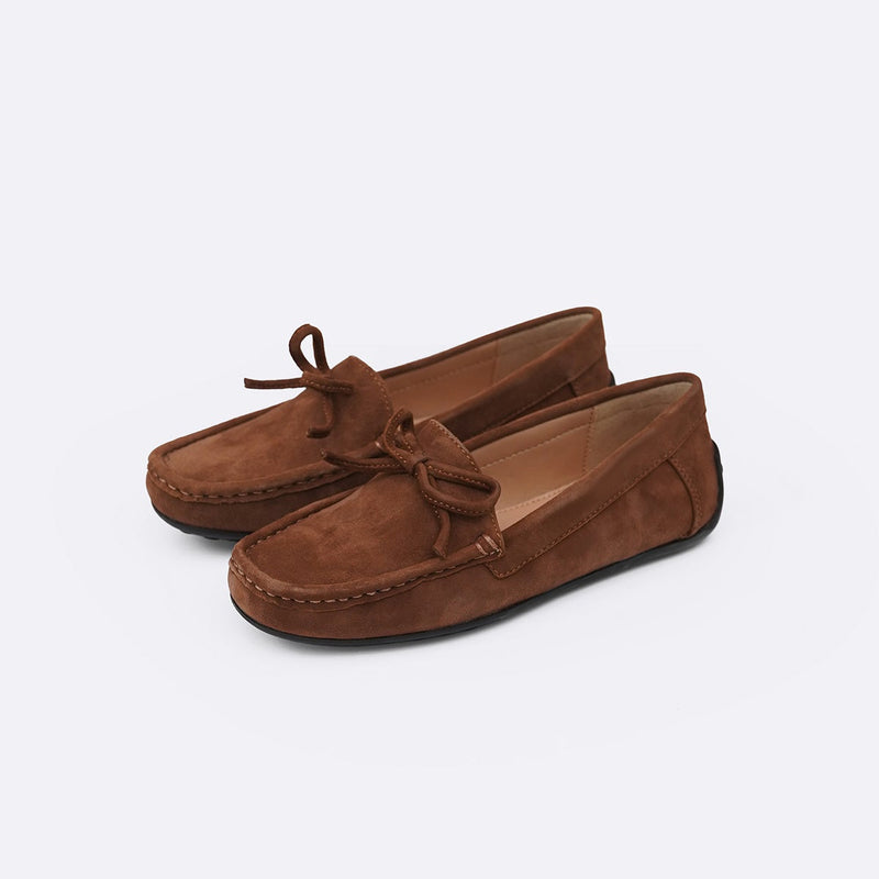 REAL LEATHER LOAFERS